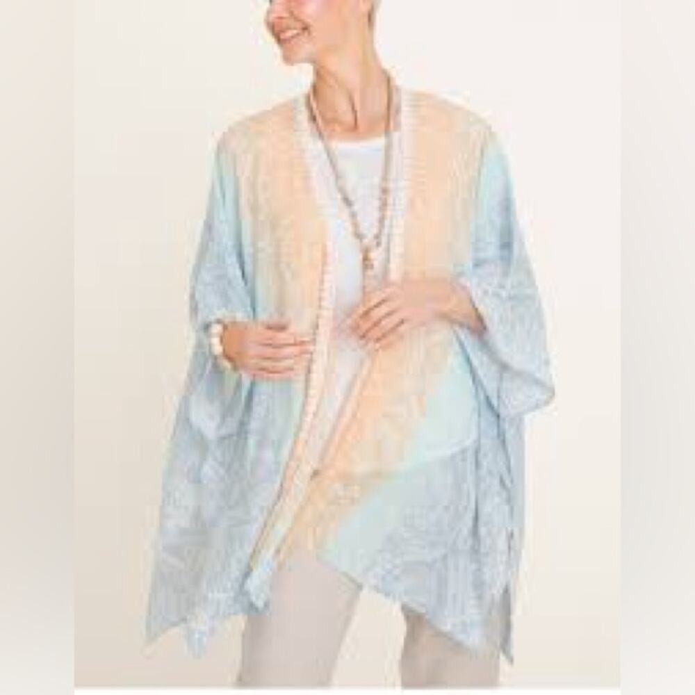 NWT $119 CHICO’s Duster Kimono Cardigan